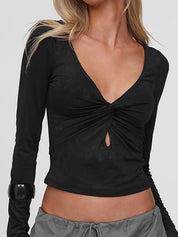 Ruffled Basic Spice Girls Long Sleeve