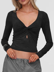 Ruffled Basic Spice Girls Long Sleeve