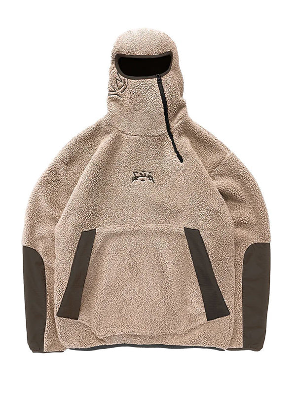 Shearling-Lined Hooded Sweatshirts
