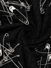 3D Cross Print Long Sleeve