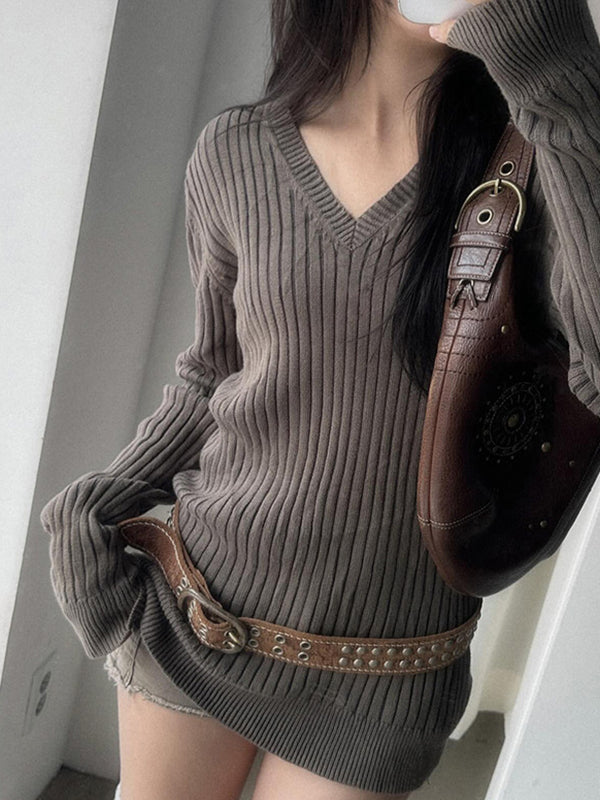 Coarse Weave Sweaters