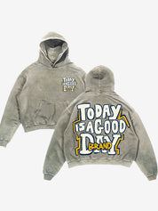 Retro Abstract Print Sweatshirt