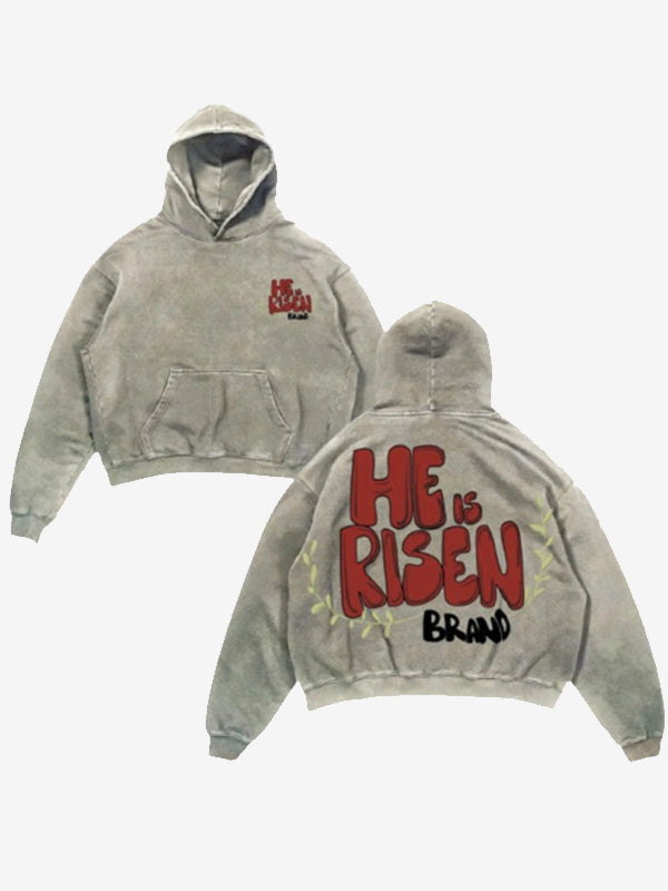 Retro Abstract Print Sweatshirt