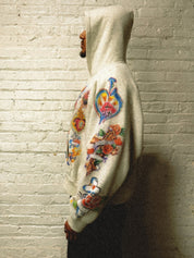 Retro Abstract Print Sweatshirt