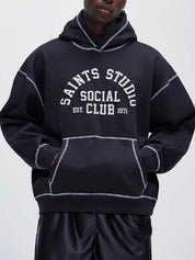 Digital-Printed Pattern Sweatshirts