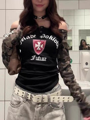 American Style Camouflage Long Sleeve