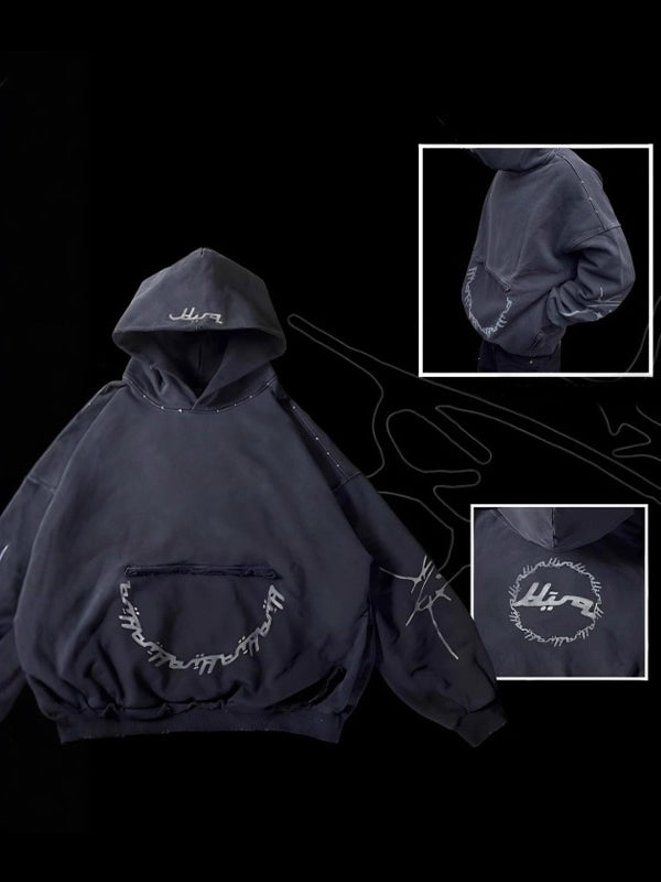 Retro Print Y2K Sweatshirts