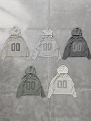 Retro Print Y2K Hoodie Sweatshirts