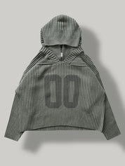 Retro Print Y2K Hoodie Sweatshirts