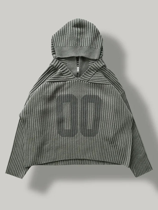 Retro Print Y2K Hoodie Sweatshirts