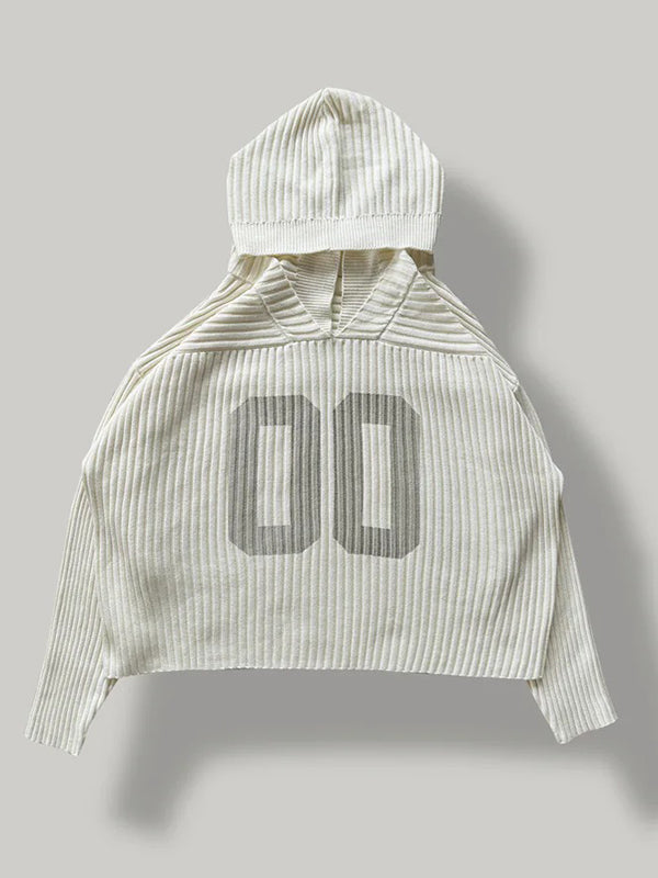 Retro Print Y2K Hoodie Sweatshirts