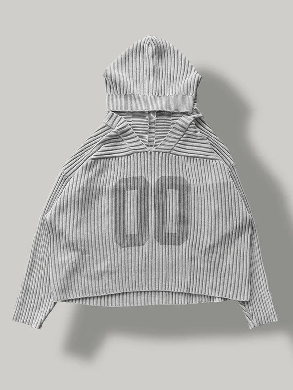 Retro Print Y2K Hoodie Sweatshirts