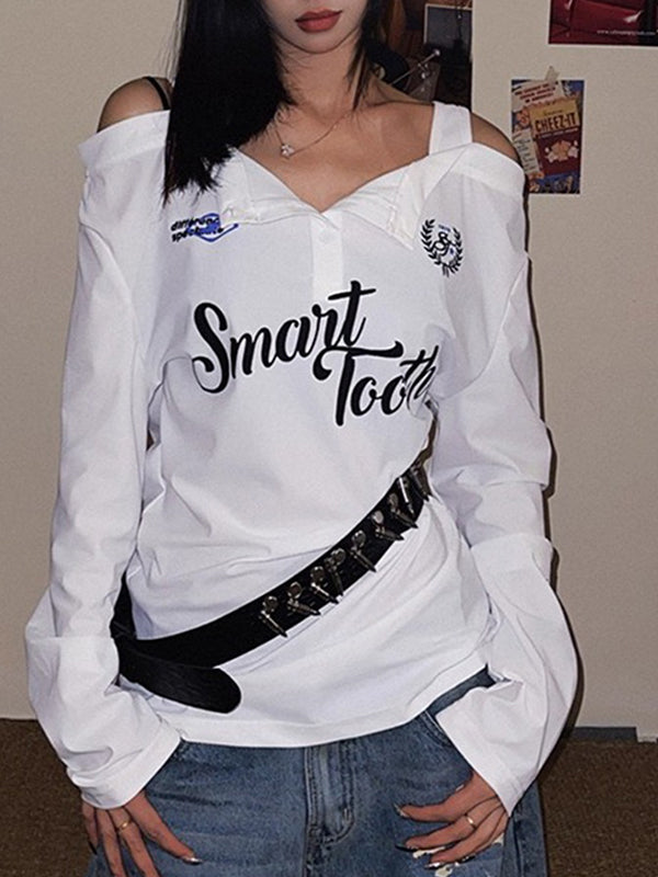 Spaghetti Strap Long Sleeve