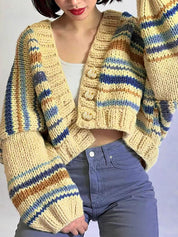 Lazy Ethnic Pattern Cardigan