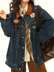 Retro Washed Denim Jacket