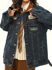 Retro Washed Denim Jacket