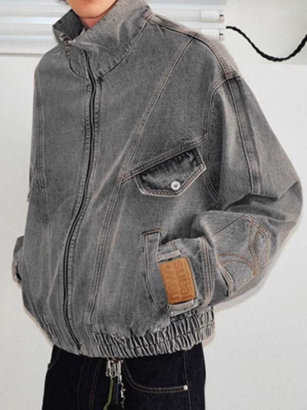 Retro Reverse Wash Denim Jacket