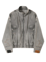 Retro Reverse Wash Denim Jacket