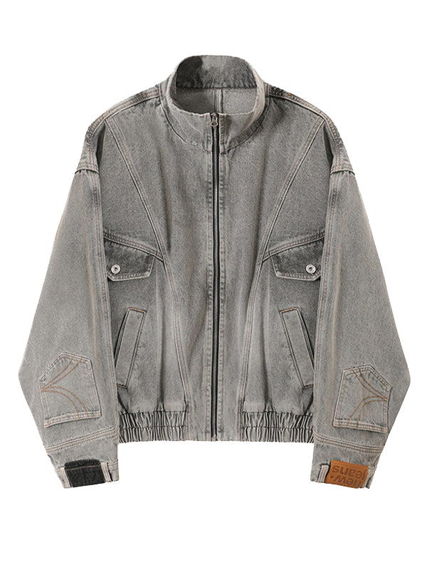 Retro Reverse Wash Denim Jacket