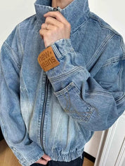 Retro Reverse Wash Denim Jacket