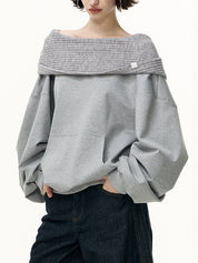 Mamba Cotton Blend Fabric Oversized Long Sleeve