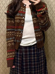 Retro Ethnic Patterns Sweaters