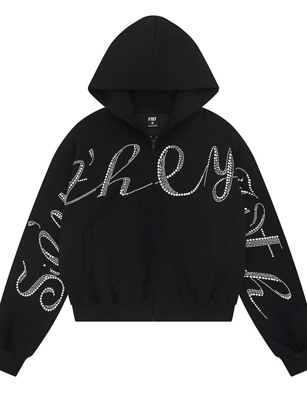 English Diamond Print Sweatshirts