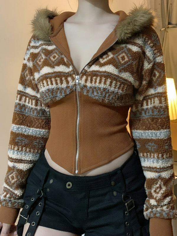 Retro Ethnic Patterns Sweaters