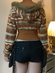 Retro Ethnic Patterns Sweaters