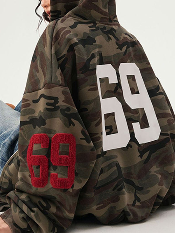 Camouflage Digital Print Jacket