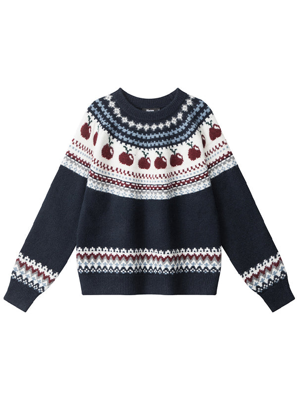Fair Isle Fruit Stripe Sweaters