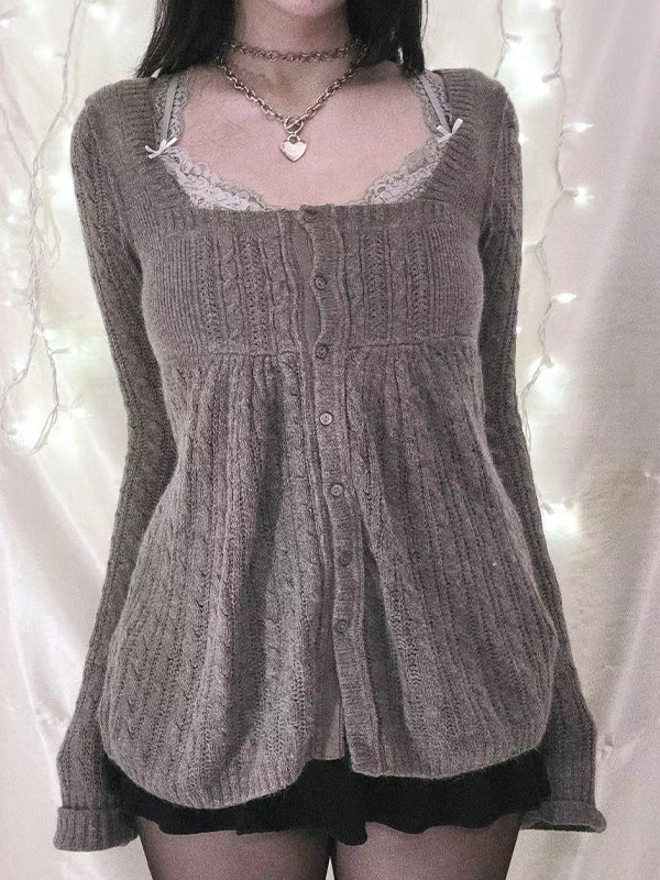 Soft Twill Cloth Sweaters