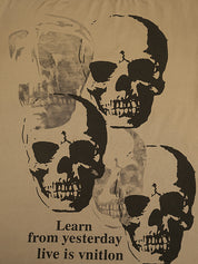 Abstract Skull Print Long Sleeve