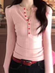 Retro Striped Print Long Sleeve