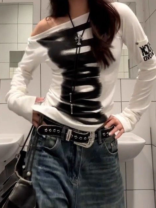 Y2K American Street Style Long Sleeve