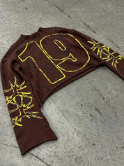 American Retro Print Long Sleeve