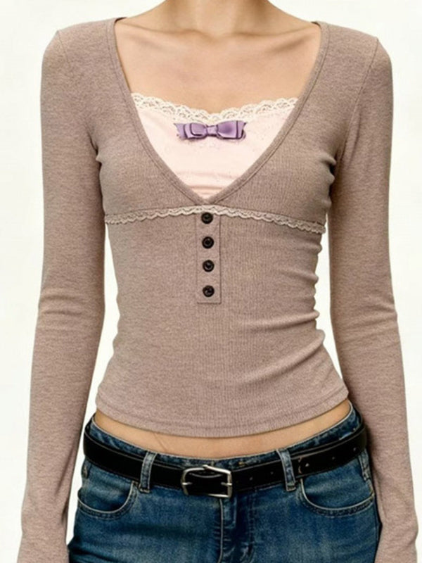 American Vintage Knit Long Sleeve