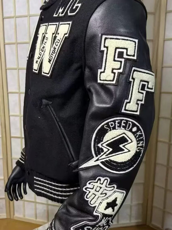 Embroidered Flight Jacket