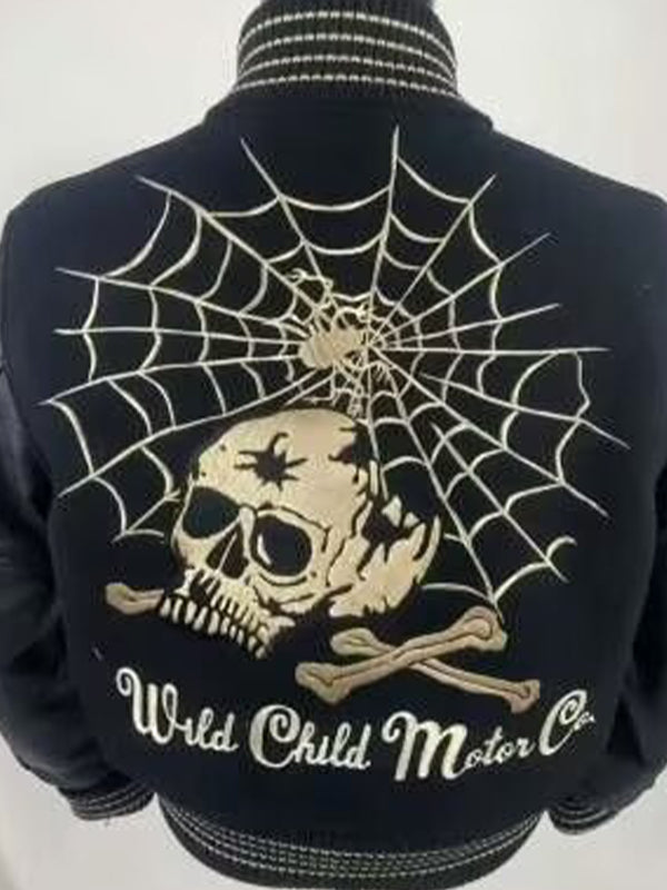 Embroidered Flight Jacket