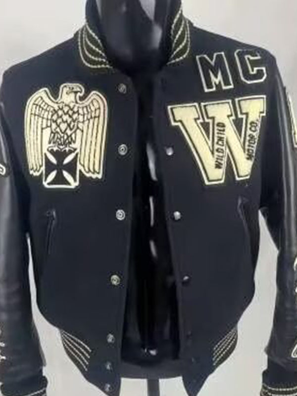 Embroidered Flight Jacket