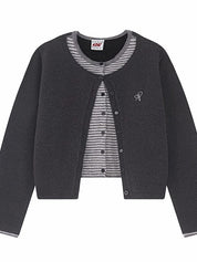 Two-Piece Striped Sweater