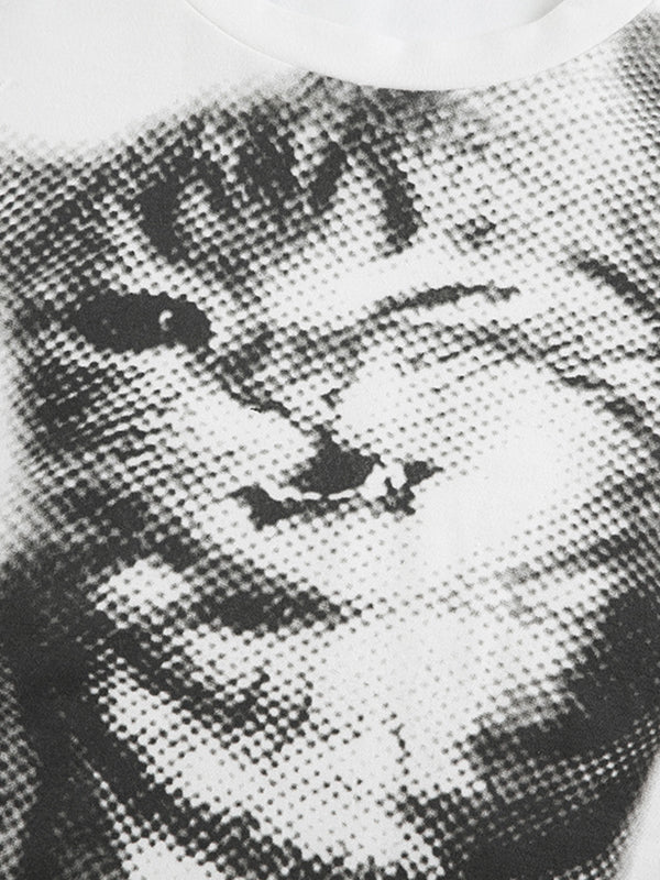 Cat Pattern Long Sleeve