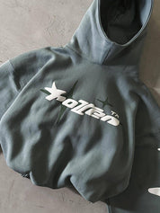 Y2K Star Letter Print Sweatshirt