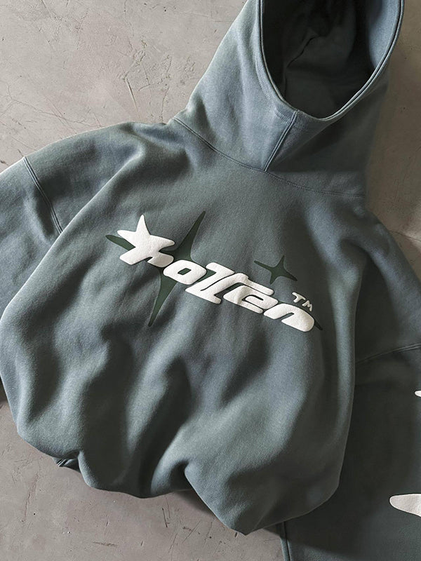 Y2K Star Letter Print Sweatshirt