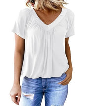 Women's Casual Summer  V Neck Tops