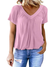 Women's Casual Summer  V Neck Tops