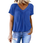 Women's Casual Summer  V Neck Tops