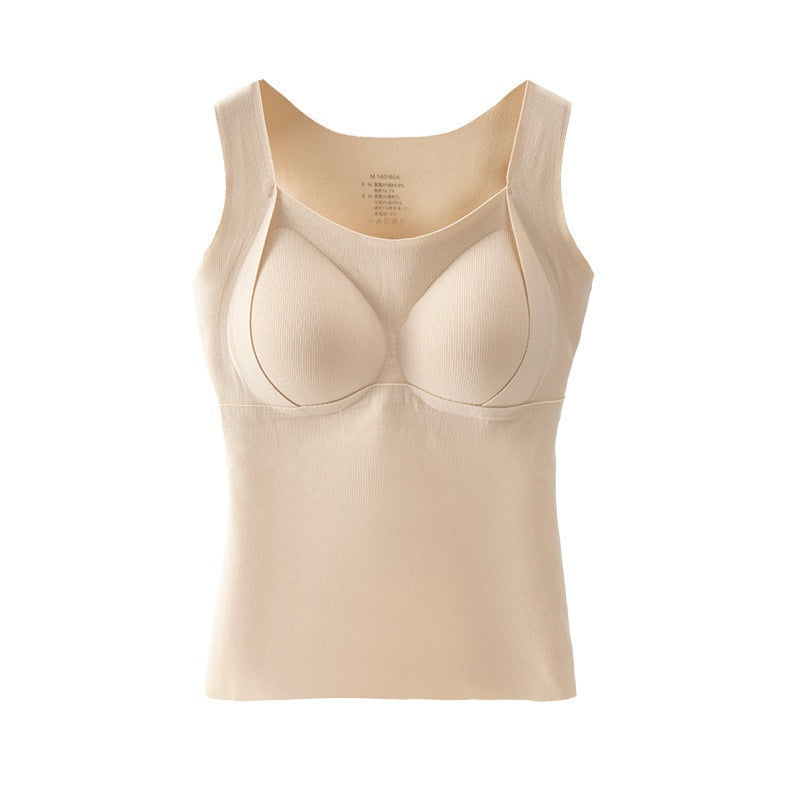 Thermal Tank Top with Built-in Bra