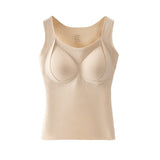 Thermal Tank Top with Built-in Bra