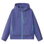 Unisex Lightweight Hiking Jacket – Waterproof, Hooded & Packable